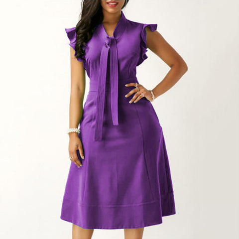 Vestido Salto Roxo / P